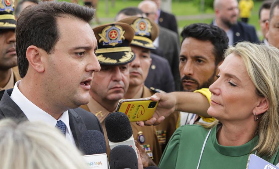 Após assumir novo mandato, Ratinho Junior reforça meta de manter Paraná como referência