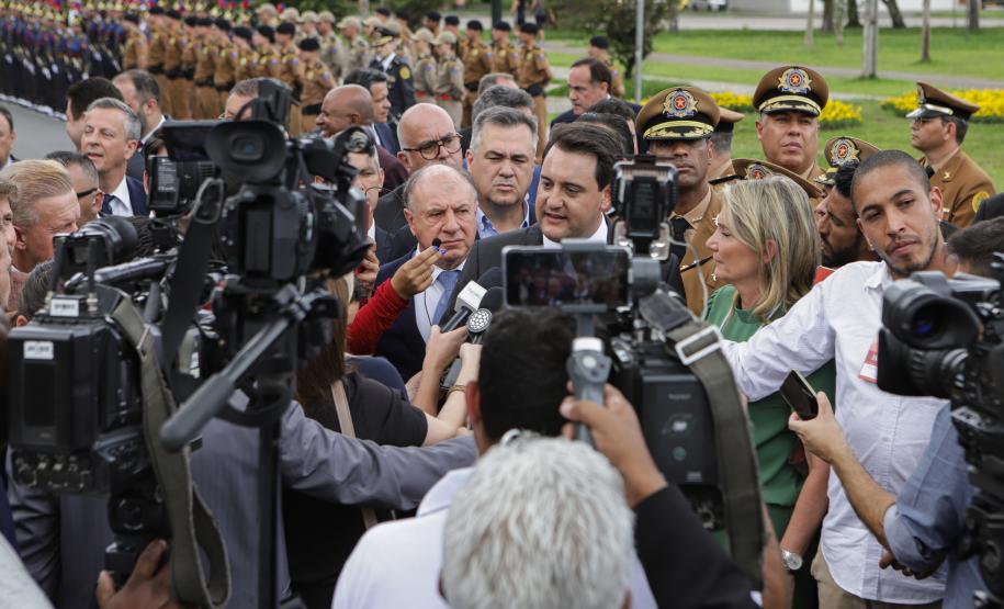 Após assumir novo mandato, Ratinho Junior reforça meta de manter Paraná como referência