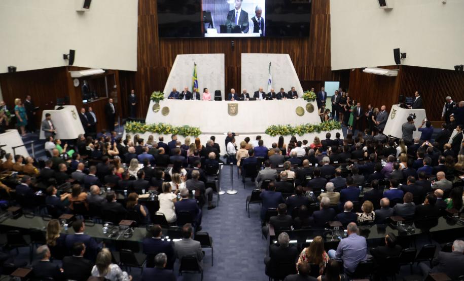 Confira o discurso de posse do segundo mandato do governador Ratinho Junior
