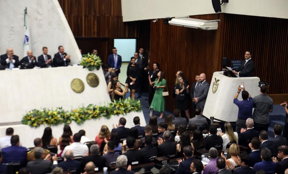 Confira o discurso de posse do segundo mandato do governador Ratinho Junior