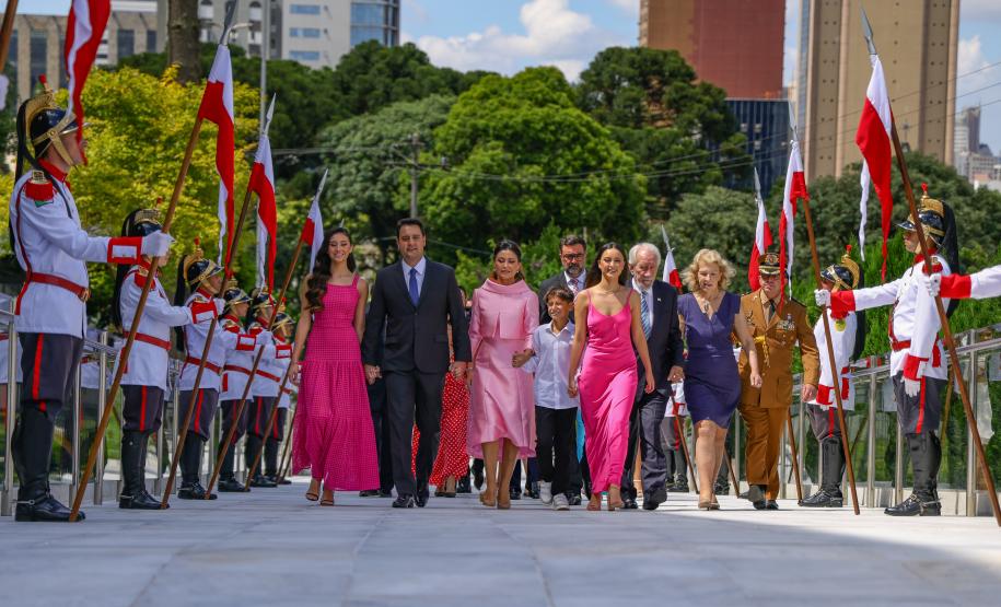 Ratinho Junior e Darci Piana tomam posse para mais quatro anos de mandato