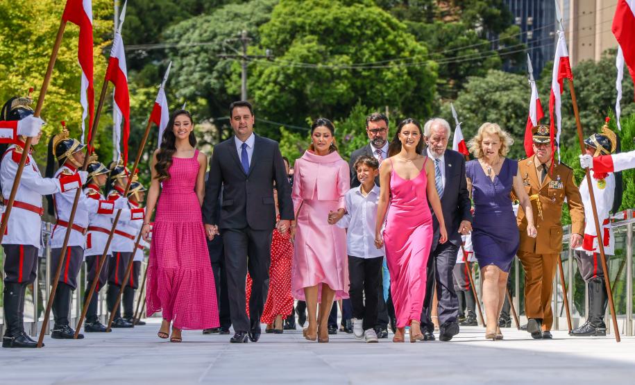 Ratinho Junior e Darci Piana tomam posse para mais quatro anos de mandato