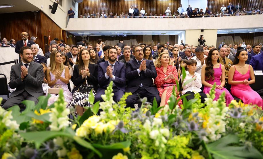 Ratinho Junior e Darci Piana tomam posse para mais quatro anos de mandato