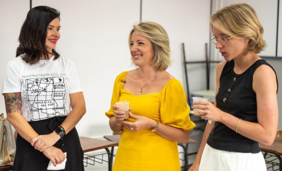 UEPG recepciona cientista ucraniana por meio do programa de acolhida do Estado