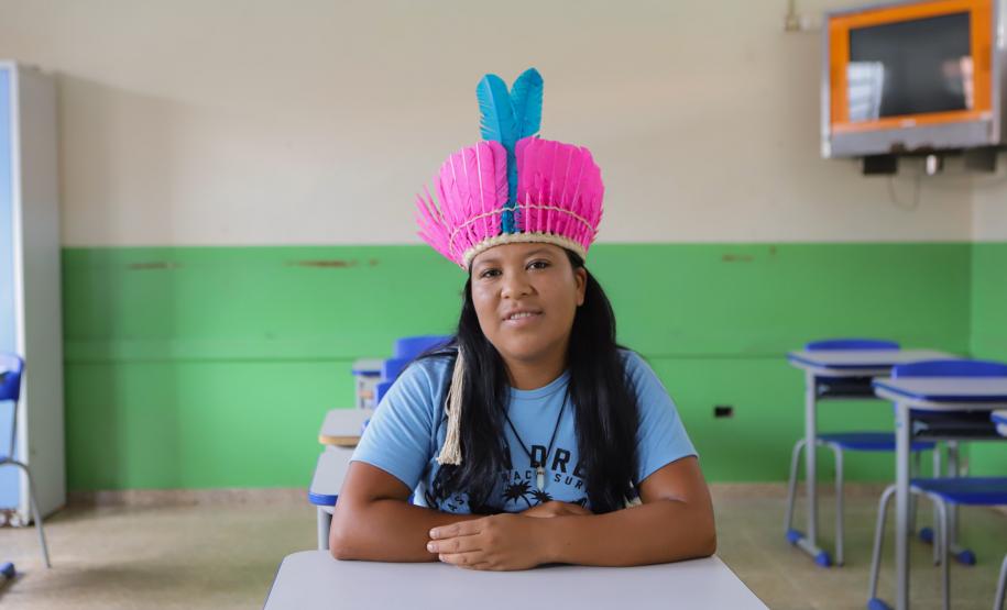 Governador inaugura obra de ampliação do maior colégio indígena do Paraná