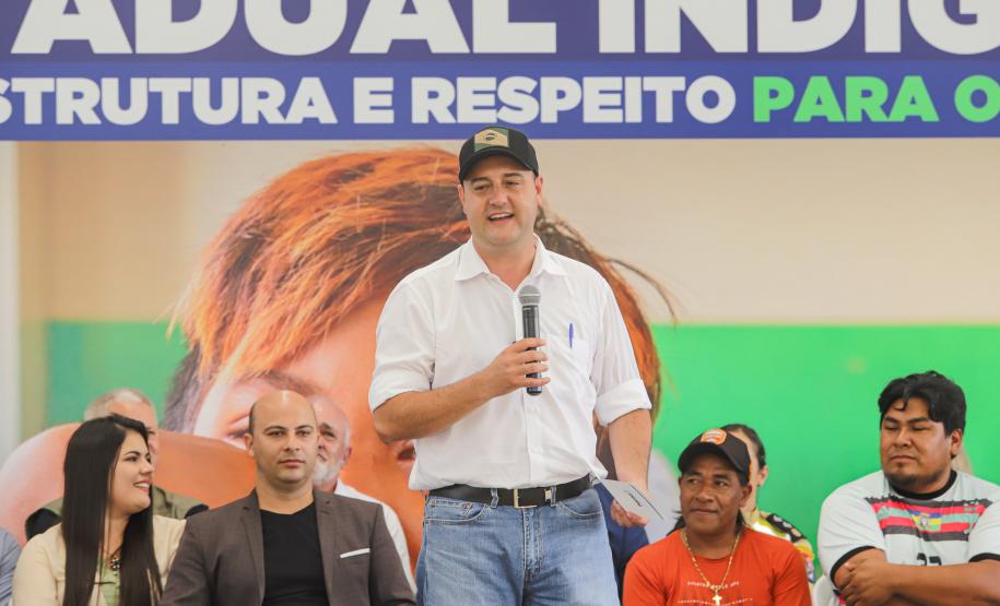 Governador inaugura obra de ampliação do maior colégio indígena do Paraná