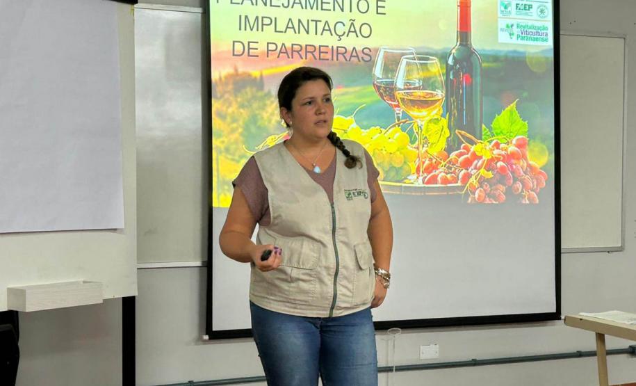 Programa de revitalização da viticultura promove capacitação de 60 técnicos em Ibiporã
