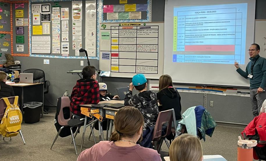 Estado lança edital para professores do ensino fundamental atuarem nos EUA