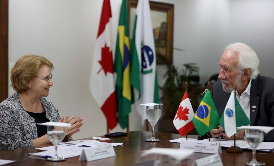 Paraná discute parcerias com Canadá em educação, agricultura e desenvolvimento sustentável