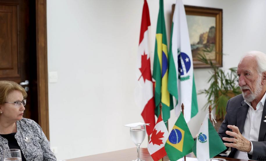 Paraná discute parcerias com Canadá em educação, agricultura e desenvolvimento sustentável