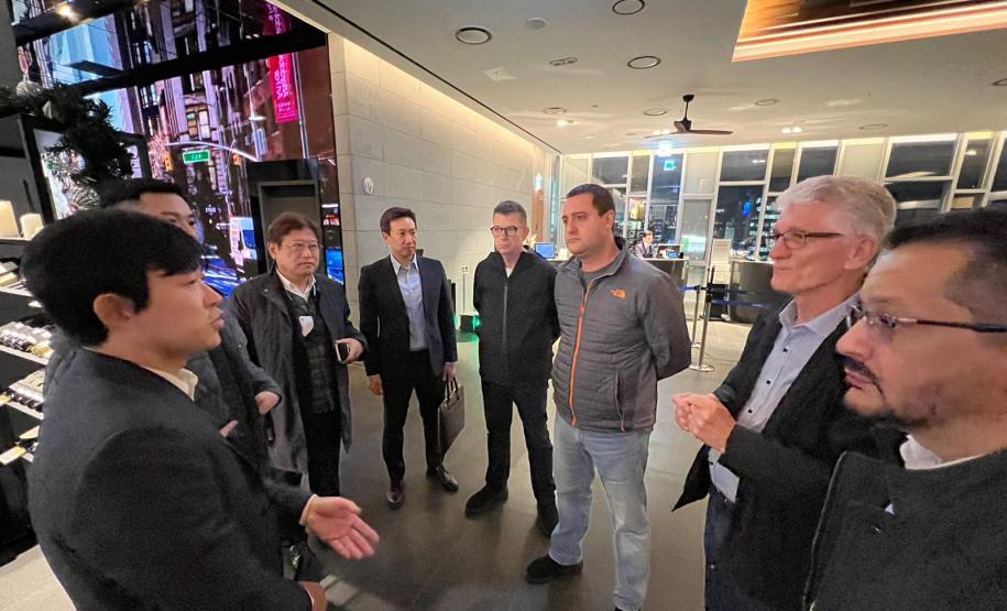 Missão internacional: potenciais do Paraná são apresentados a farmacêutica coreana