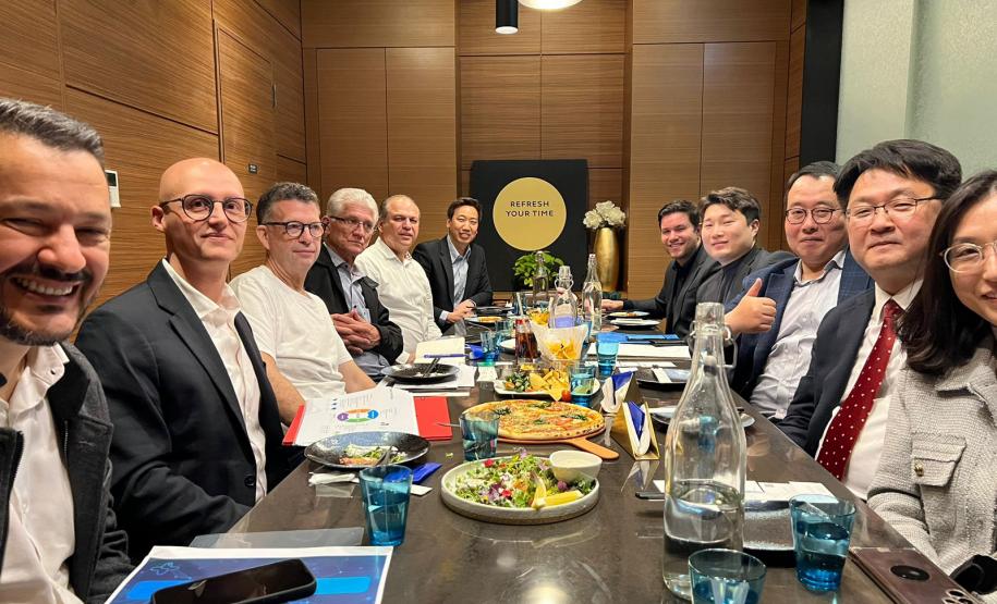 Missão internacional: potenciais do Paraná são apresentados a farmacêutica coreana