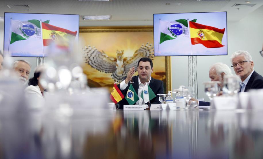 Governador e embaixadora da Espanha discutem parcerias nas áreas de infraestrutura e educação