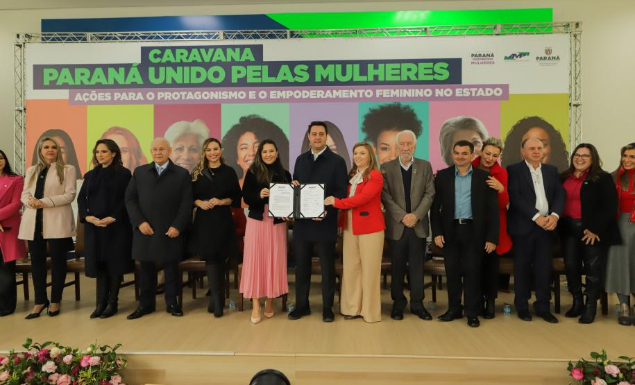 Para fortalecer políticas públicas, Estado lança Caravana Paraná Unido Pelas Mulheres