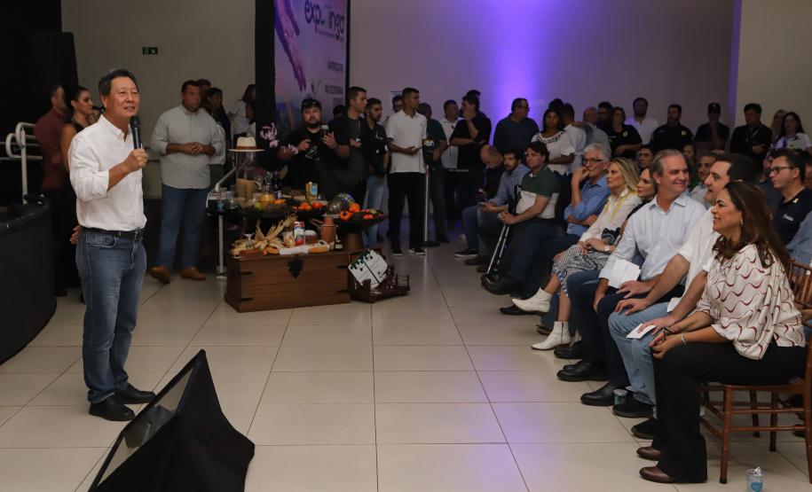 Governador destaca a força do agro paranaense na abertura da Expoingá