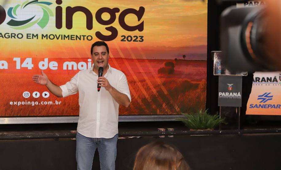 Governador destaca a força do agro paranaense na abertura da Expoingá