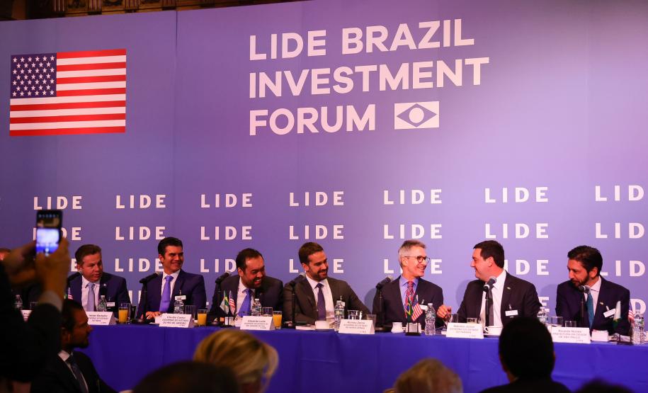 Governador destaca potencialidades do Estado para atrair investidores em Nova York