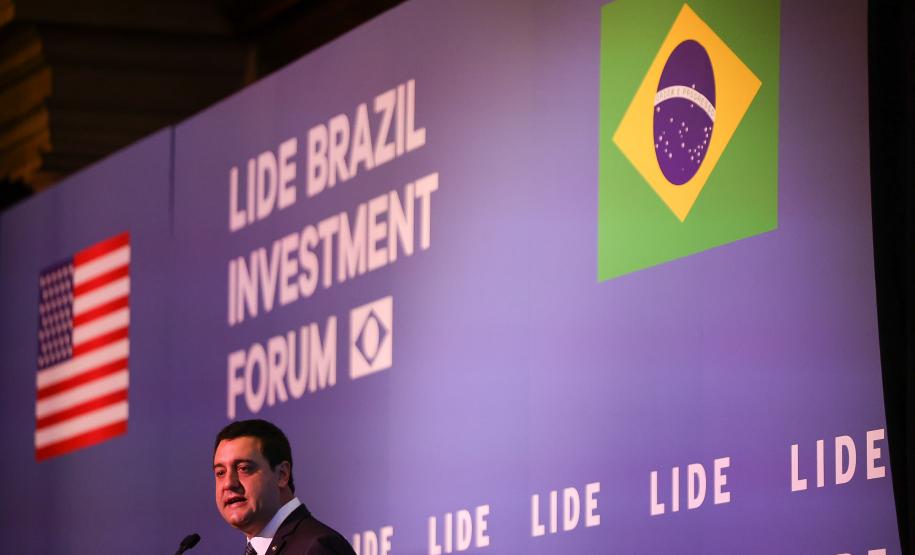 Governador destaca potencialidades do Estado para atrair investidores em Nova York