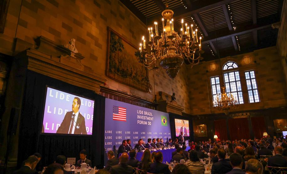 Governador destaca potencialidades do Estado para atrair investidores em Nova York