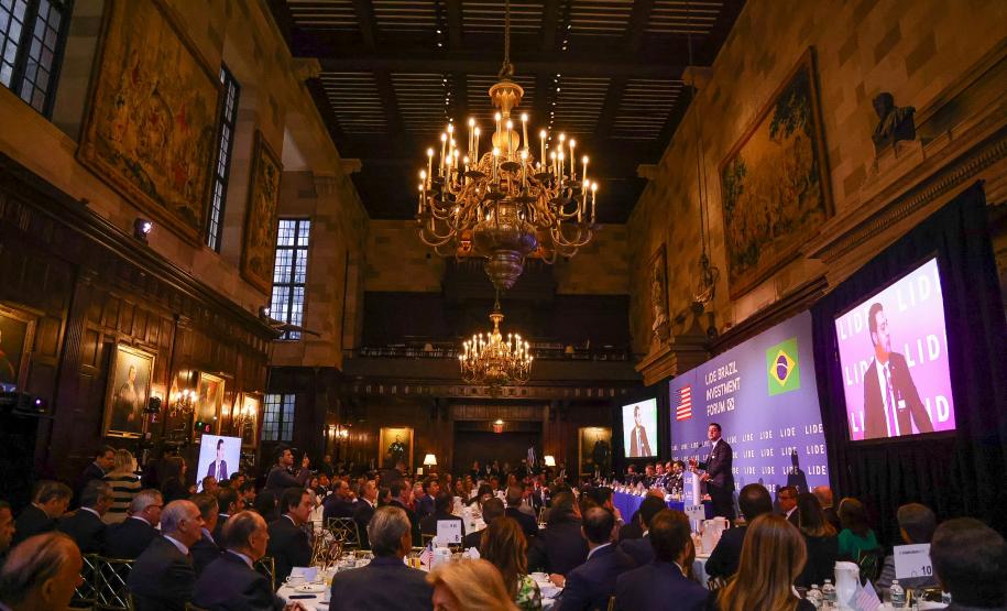 Governador destaca potencialidades do Estado para atrair investidores em Nova York