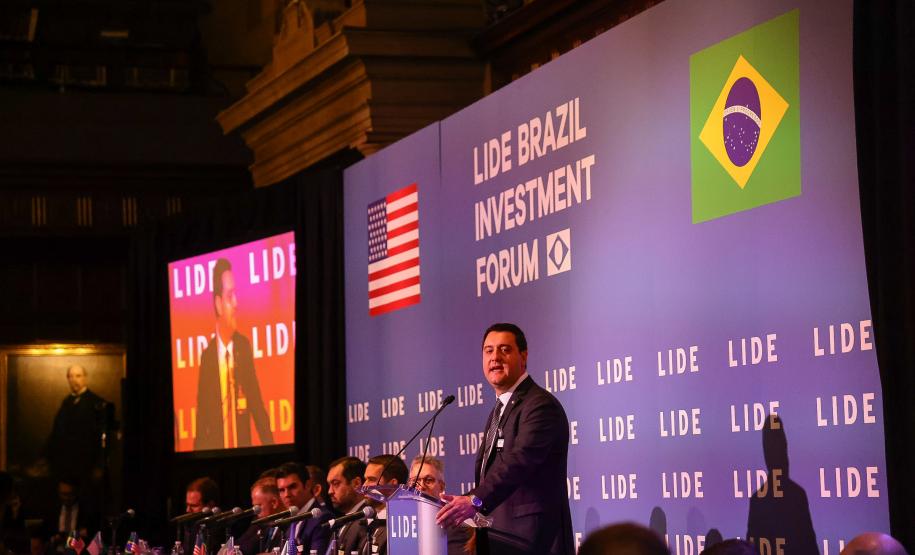 Governador destaca potencialidades do Estado para atrair investidores em Nova York