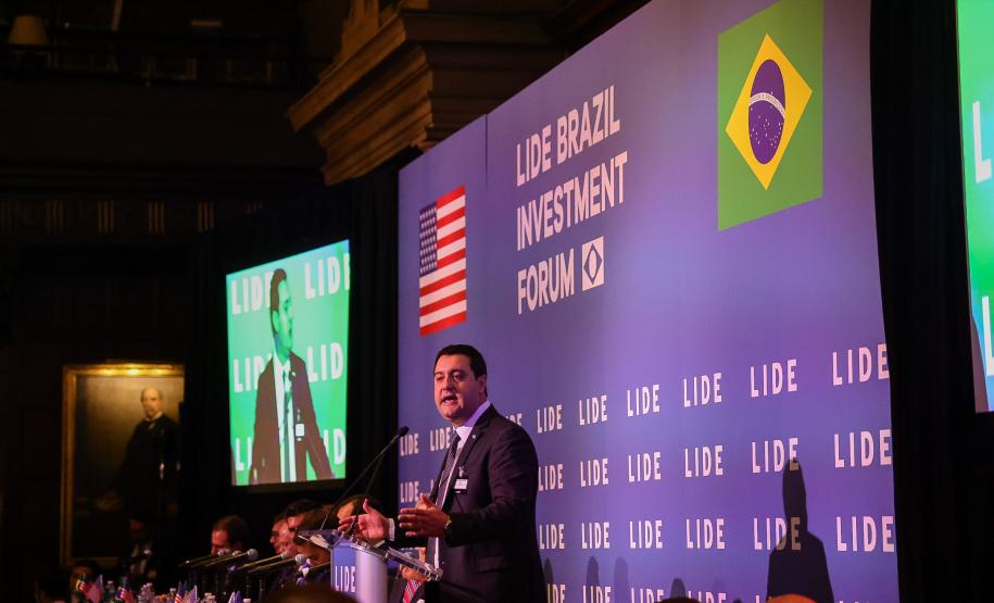 Governador destaca potencialidades do Estado para atrair investidores em Nova York