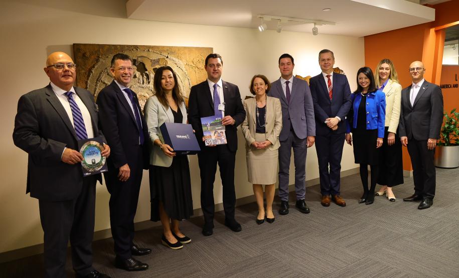 Governador se reúne com representantes do Banco Mundial e prospecta novas parcerias