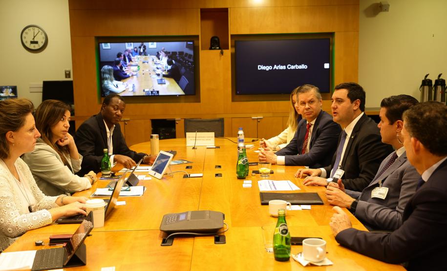 Governador se reúne com representantes do Banco Mundial e prospecta novas parcerias