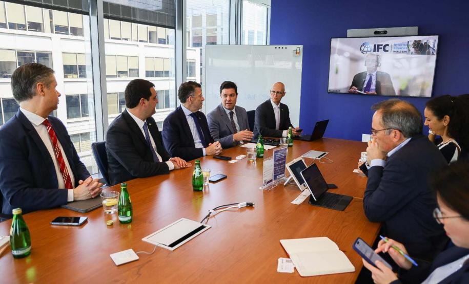 Governador se reúne com representantes do Banco Mundial e prospecta novas parcerias