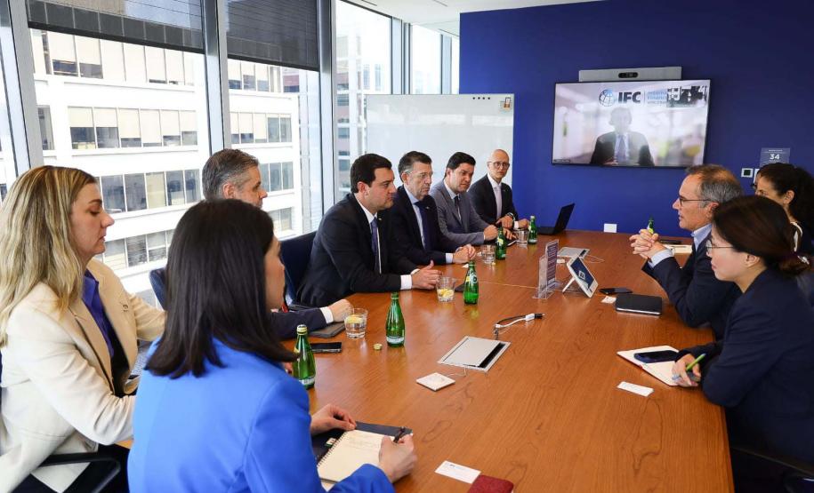 Governador se reúne com representantes do Banco Mundial e prospecta novas parcerias