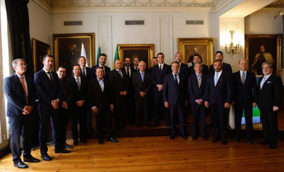 Governador apresenta a empresários de Portugal novos potenciais do Paraná