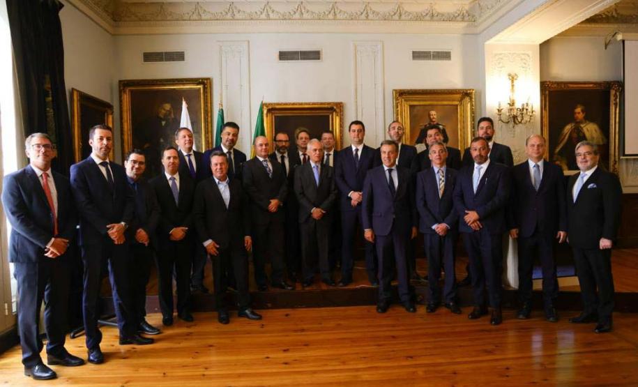 Governador apresenta a empresários de Portugal novos potenciais do Paraná