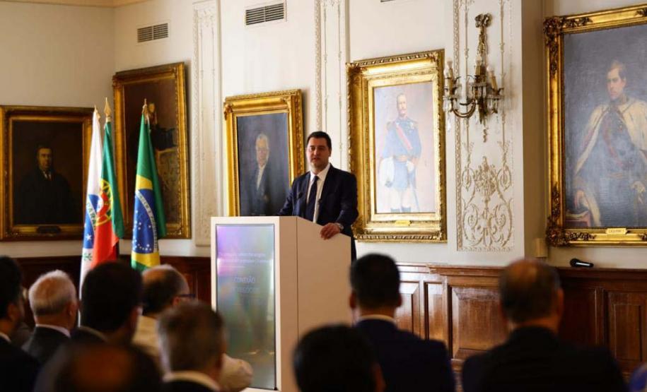 Governador apresenta a empresários de Portugal novos potenciais do Paraná