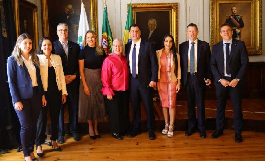 Governador apresenta a empresários de Portugal novos potenciais do Paraná