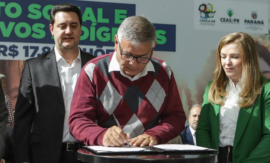 Governador anuncia Conferência Estadual dos Povos Indígenas e R$ 7 milhões para proteção social