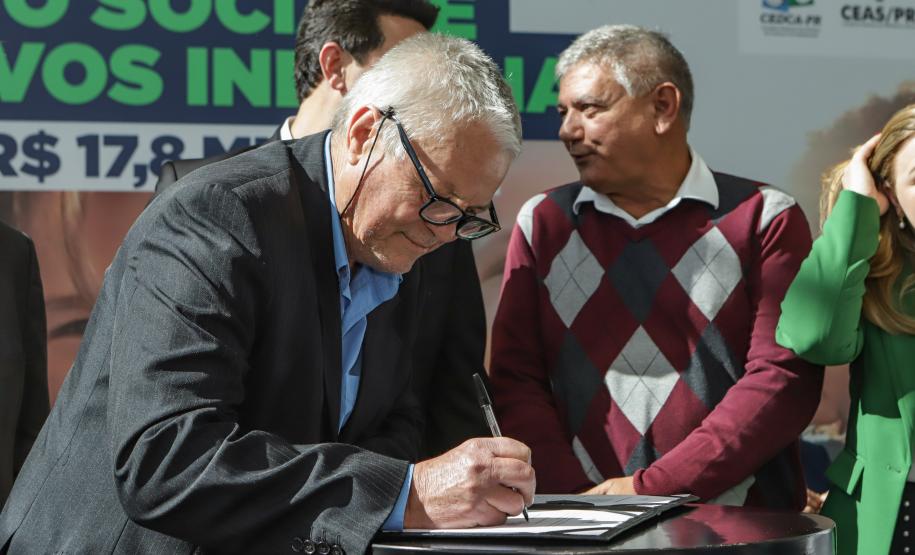 Governador anuncia Conferência Estadual dos Povos Indígenas e R$ 7 milhões para proteção social