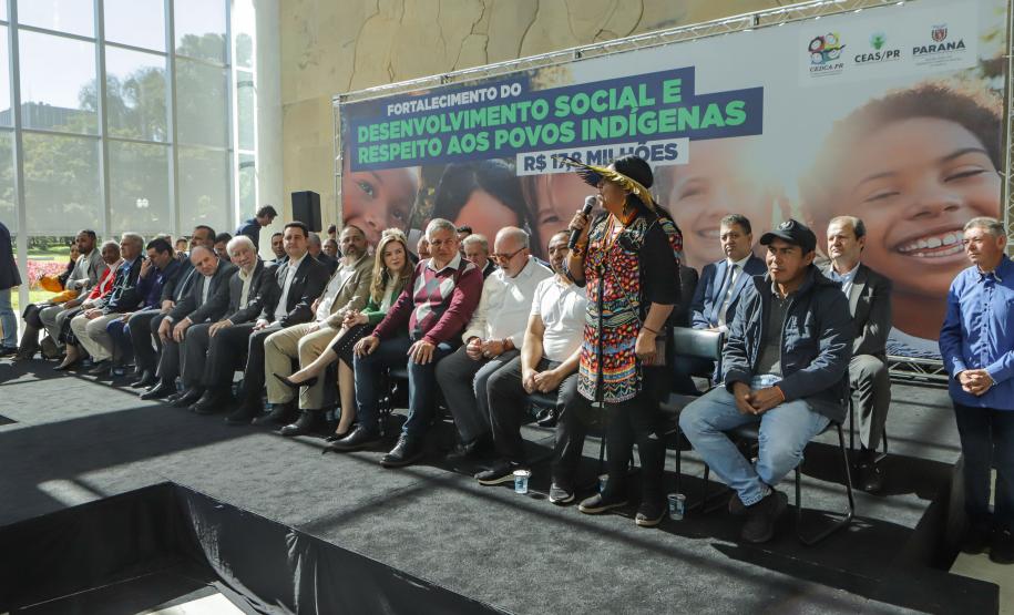 Governador anuncia Conferência Estadual dos Povos Indígenas e R$ 7 milhões para proteção social