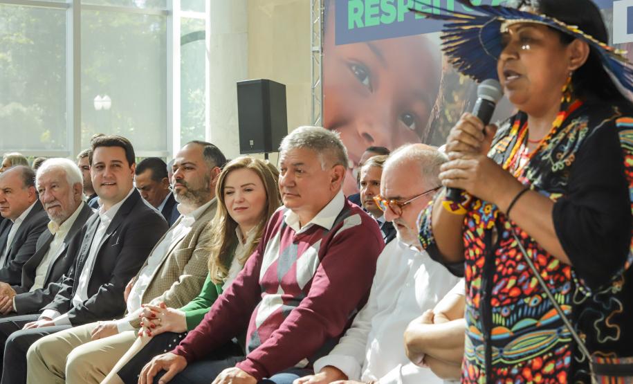 Governador anuncia Conferência Estadual dos Povos Indígenas e R$ 7 milhões para proteção social