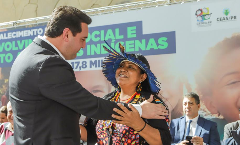 Governador anuncia Conferência Estadual dos Povos Indígenas e R$ 7 milhões para proteção social