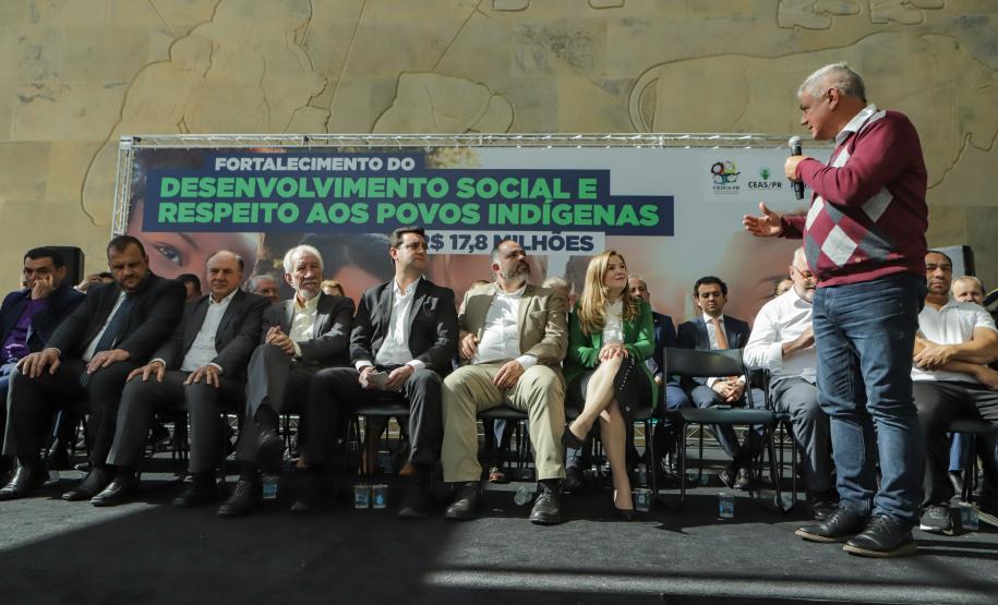 Governador anuncia Conferência Estadual dos Povos Indígenas e R$ 7 milhões para proteção social