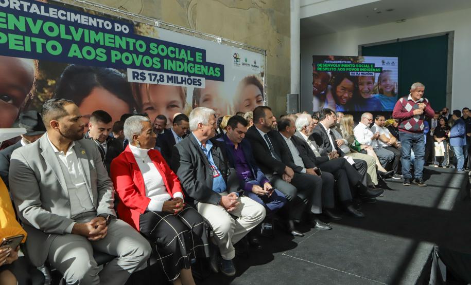 Governador anuncia Conferência Estadual dos Povos Indígenas e R$ 7 milhões para proteção social