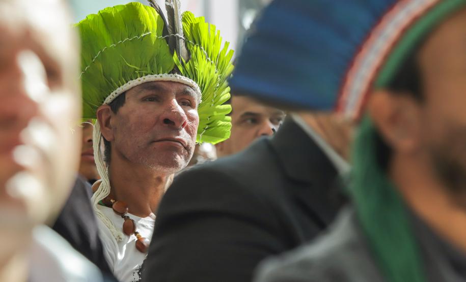 Governador anuncia Conferência Estadual dos Povos Indígenas e R$ 7 milhões para proteção social