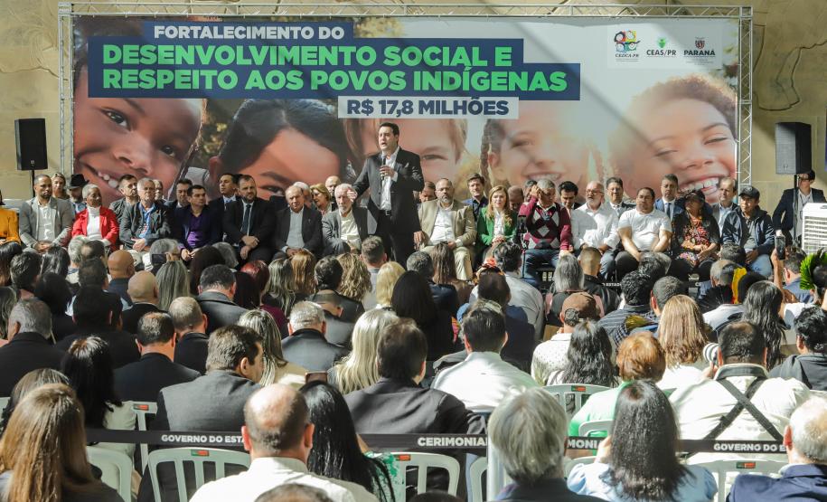 Governador anuncia Conferência Estadual dos Povos Indígenas e R$ 7 milhões para proteção social
