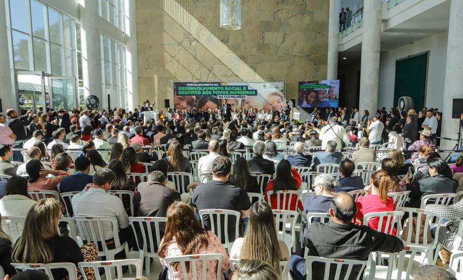 Governador anuncia Conferência Estadual dos Povos Indígenas e R$ 7 milhões para proteção social