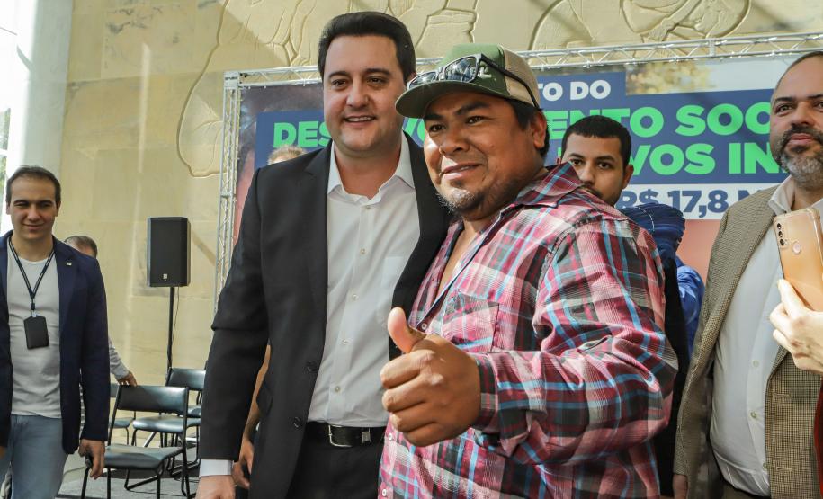 Governador anuncia Conferência Estadual dos Povos Indígenas e R$ 7 milhões para proteção social