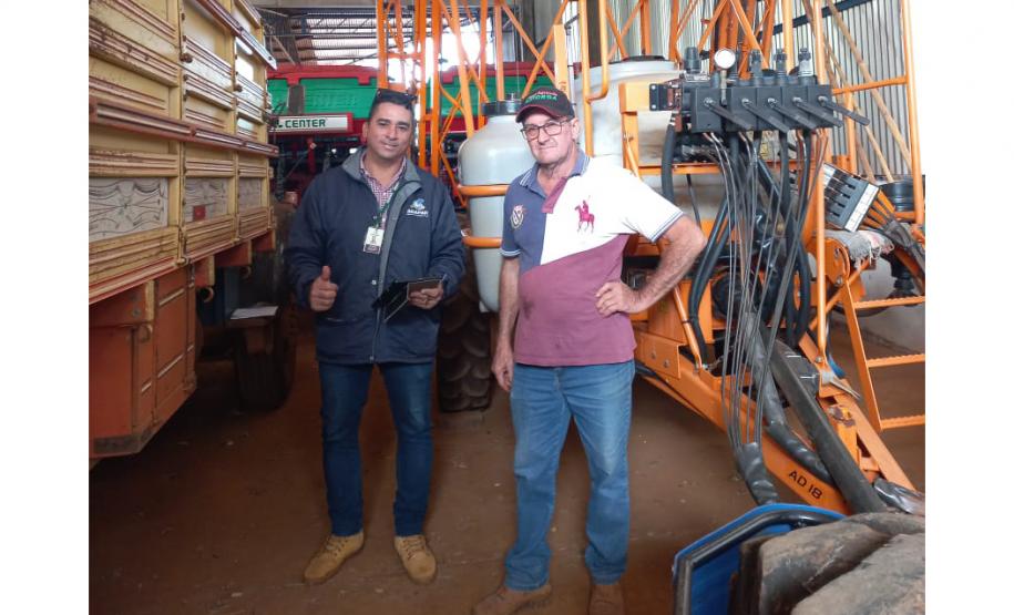 Adapar promove inspeção preventiva de pulverizadores agrícolas no Noroeste