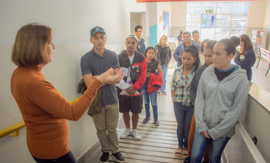 Calouros indígenas da UEPG passam por atividade de acolhimento