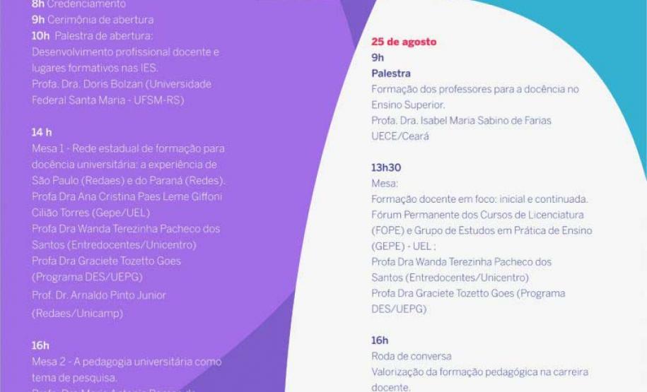 Estado abre inscrições para evento sobre formação continuada de professores
