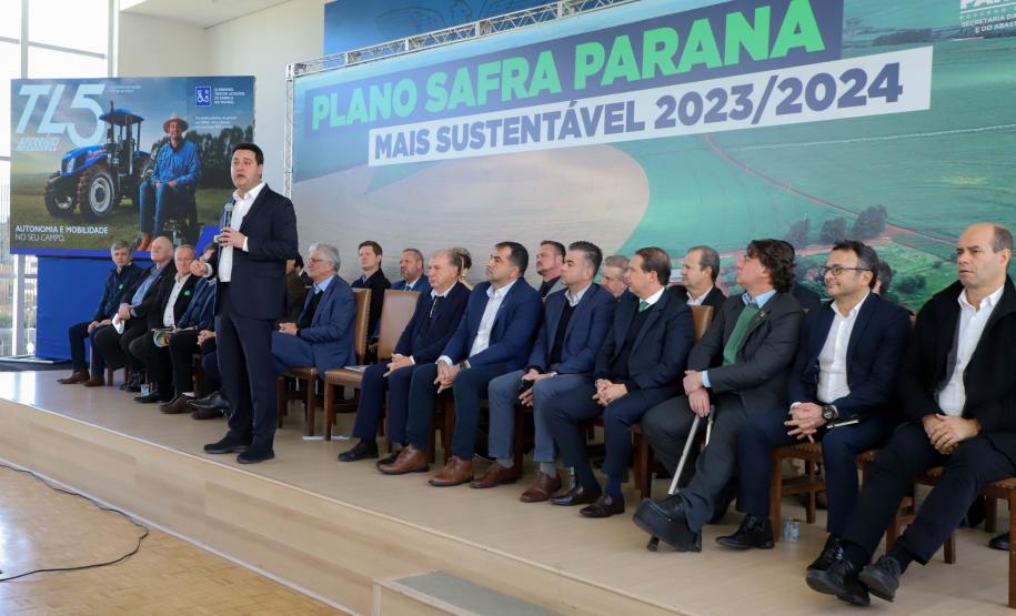 Governador lança Plano Safra do Paraná com R$ 54,3 bilhões, maior da história do Estado