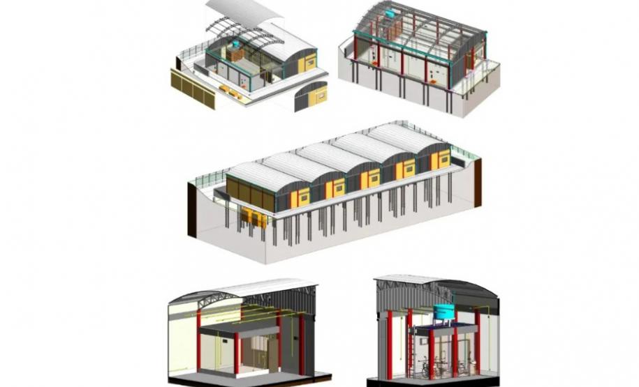 Projetek da UEL entrega 1º projeto e ajuda Cafeara a viabilizar barracões industriais